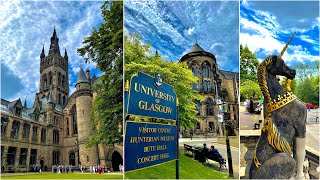 University of Glasgow CAMPUS TOUR | We're studying at HOGWARTS! | Full Campus Tour 2021