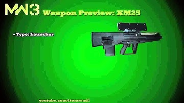 MW3 Weapon previews - XM25 - NEW GUN