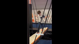 Conquer your next quest with us at #SkyZone on our Ninja Warrior course! 🥷