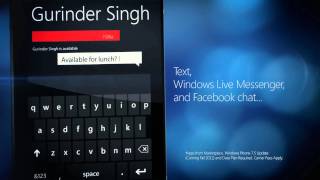 Windows Live Messenger built in to Threads on Windows Phone 7 5 screenshot 4