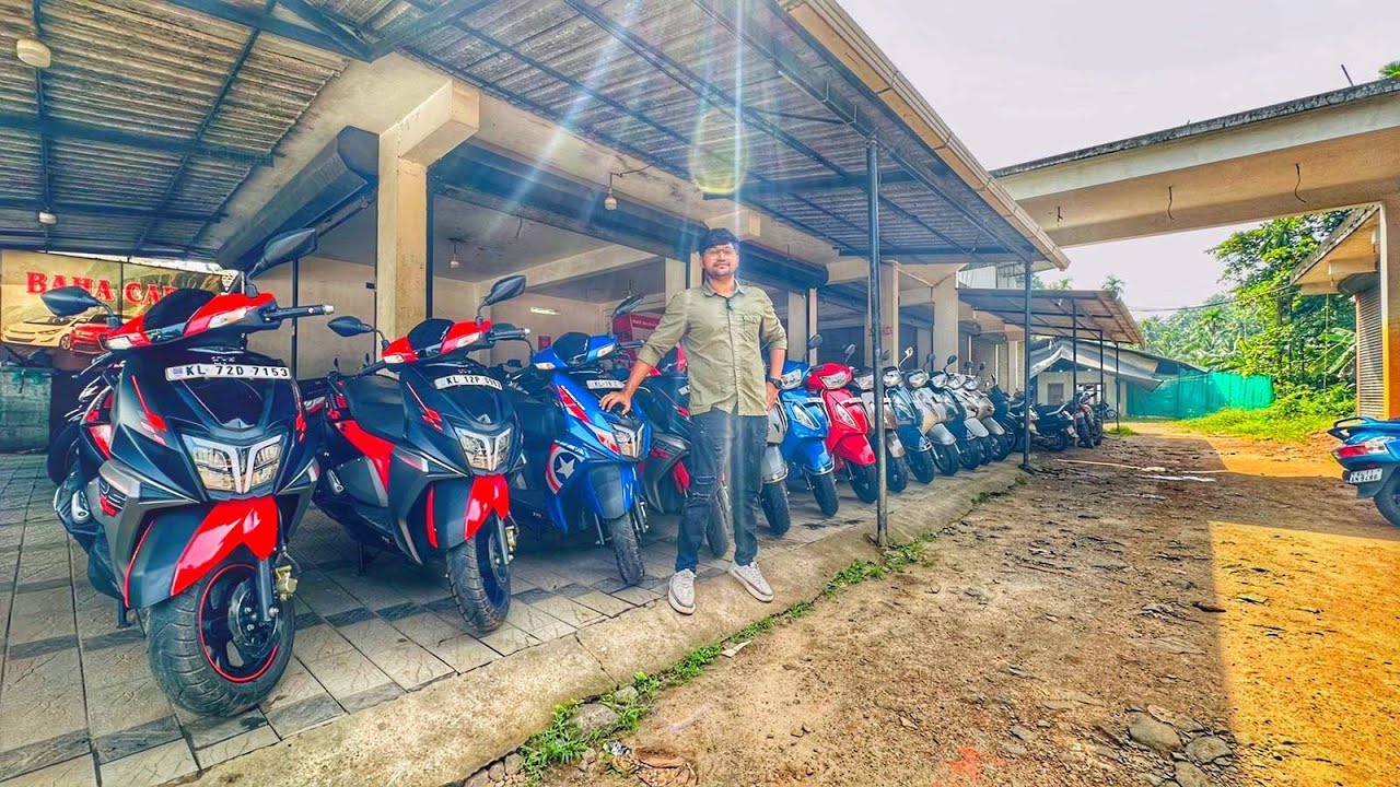 💢single🤵🏼‍♂owner &low🔥 km used scooters in Kerala usedbikesmarket