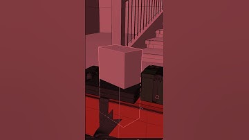 Collision Floor without Physic Sims? | #Blender Tutorial #Shorts