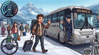 City Ride Bus Simulator City Bus Driver: Best City Route Bus Driving 3D Game! Bus Android Gameplay 5 screenshot 4