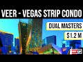 Live on the Strip - Veer Tower West 2BD 2BA - Vegas High Rise Condo