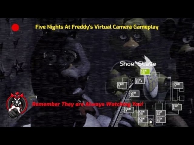 Five Nights At Freddy's 1 Virtual Cameras by Weeb_Potato