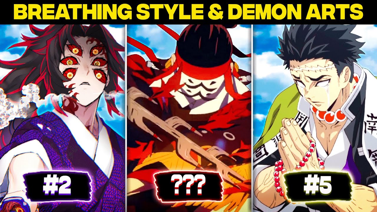Top 10 Most Powerful Techniques In Demon Slayer Ranked!