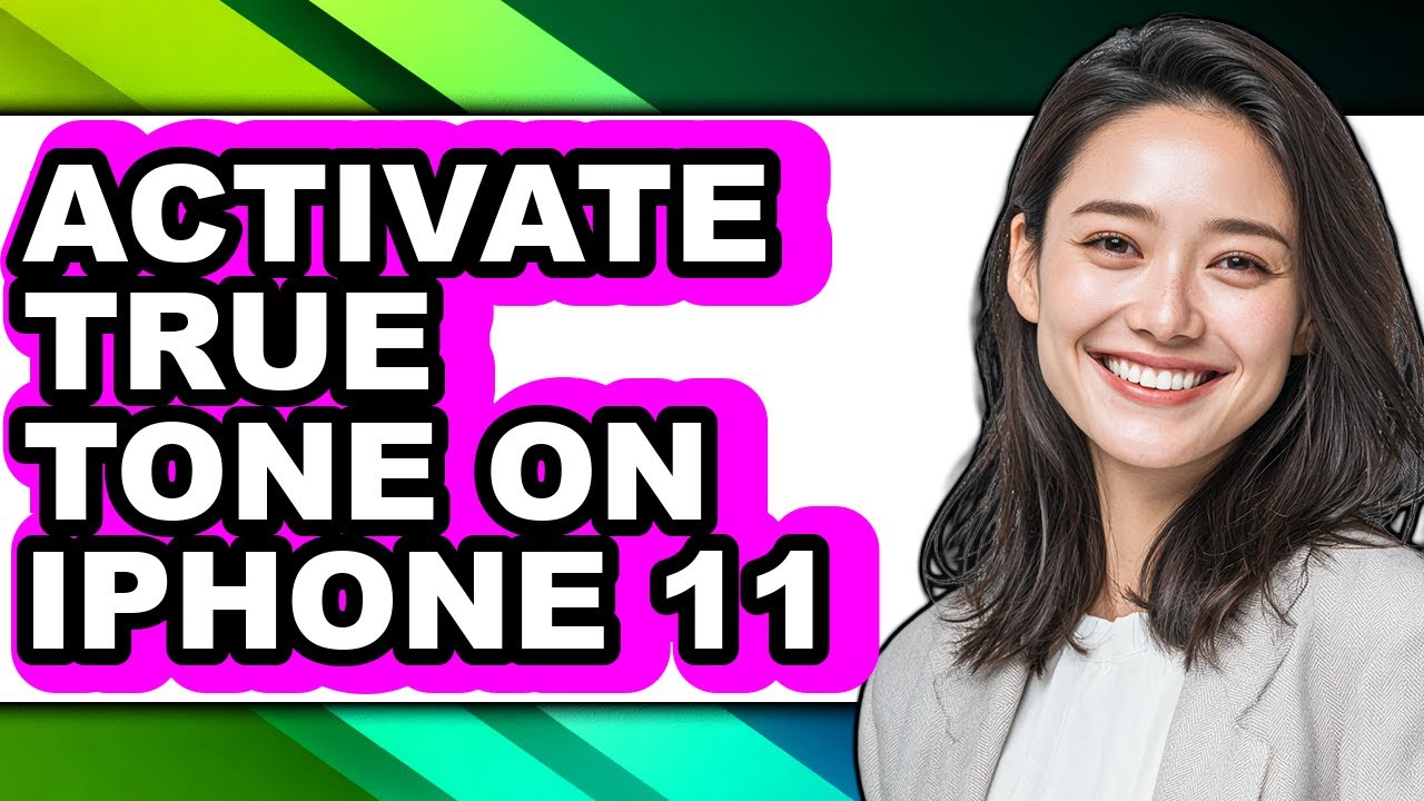How to Activate True Tone on Iphone 11 (only Way)