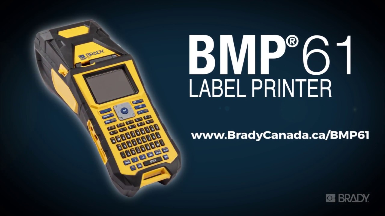 tag heuer Imprimante d’étiquettes BMP61 Aperçu de l’imprimante
