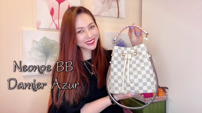 Louis Vuitton Noe bb Demier Azur Review, what fits, price increase,  styling, also Speedy 20 Strap 