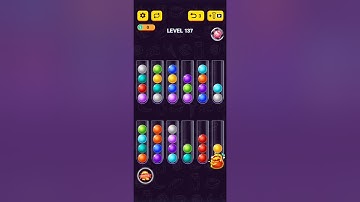 Ball Sort Puzzle 2021 Level 137 Walkthrough Solution iOS/Android