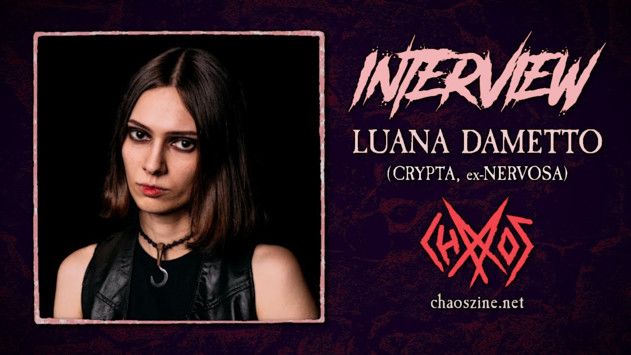 Interview with Luana Dametto about Crypta's new album 