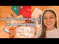 HAUL DE MATERIAL ESCOLAR PARA LA UNIVERSIDAD 2020 🏫 - POLO POSITIVO