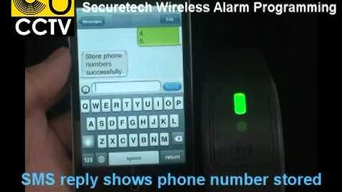 Securetech Wireless Alarm System Operation by CUCCTV Ltd.