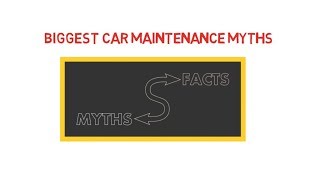 Biggest car maintenance myths about oil change, etc