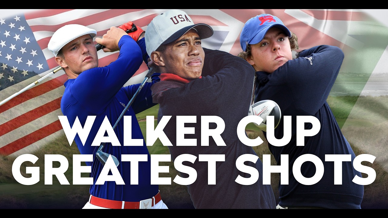 GREATEST shots at the WALKER CUP 🇬🇧🇮🇪