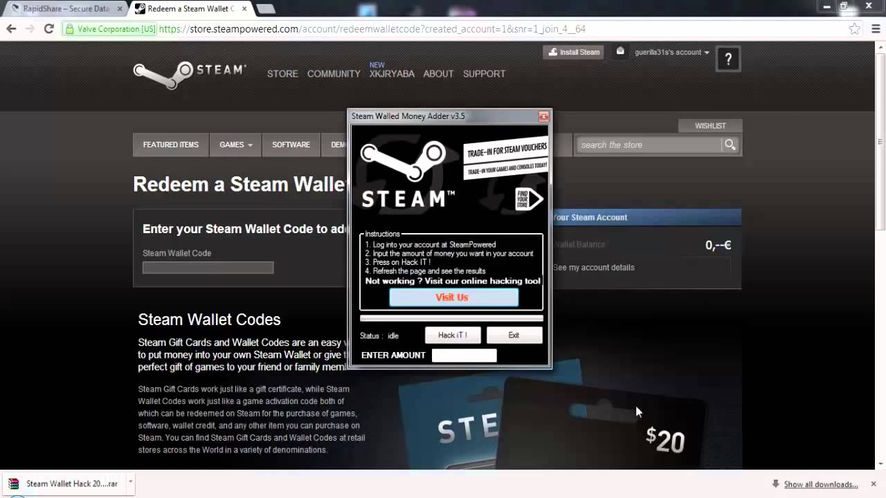 Демо версия стим. Steam Hack. Steam Wallet Hack v3.4. Steam money Hack download. Steam Wallet Hack 2022 [updated.