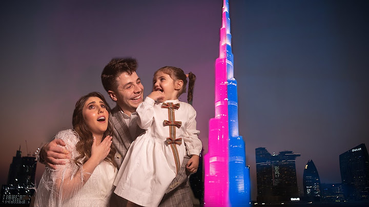 اكبر حفلة معرفة جنس مولود في العالم (برج خليفة) || BIGGEST GENDER REVEAL EVER
