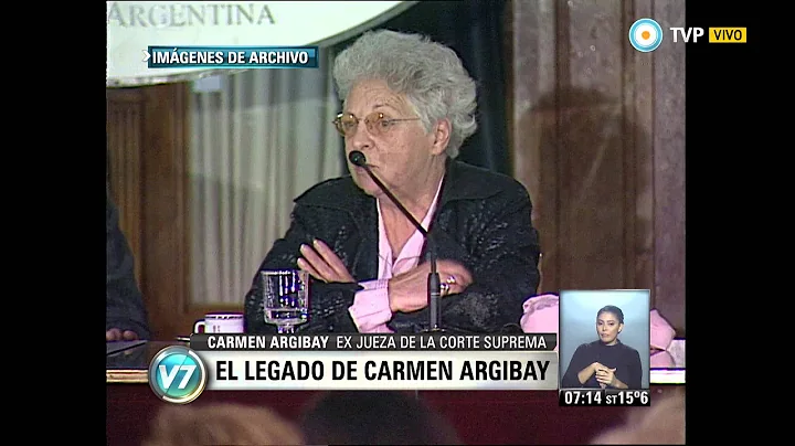 Visin 7 - El legado de Carmen Argibay