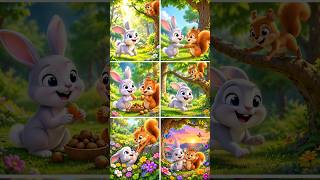 Friends Forever! 🐰🐿️ Cute Rabbit and Squirrel Adventure | Kids Animated Story