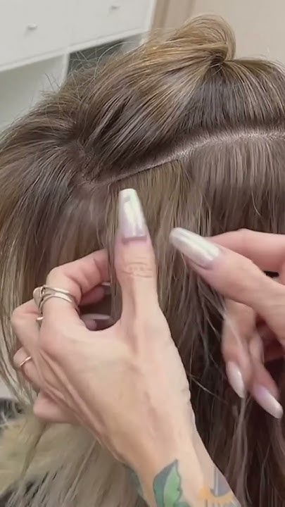 Unleashing the Magic of Invisible Tape-In Hair Extensions - COOVIP