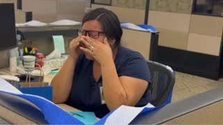 Colleagues Surprise Overjoyed Woman with Baby Shower || WooGlobe