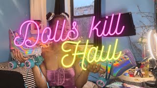 DOLLS KILL HAUL!!! Sample sale pop up shop NYC!