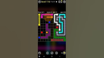 How To Solve Flow Free Bridges 11x11 Mania Pack Level 116 Board Walk Through Solution Walkthrough