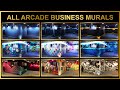 GTA 5 ONLINE - ALL ARCADE BUSINESS NEON ART IN GTA ONLINE ...