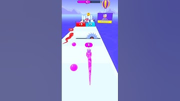 Snake Run Race 3D : Super Dangerous Gameplay #gaming #trending #shorts