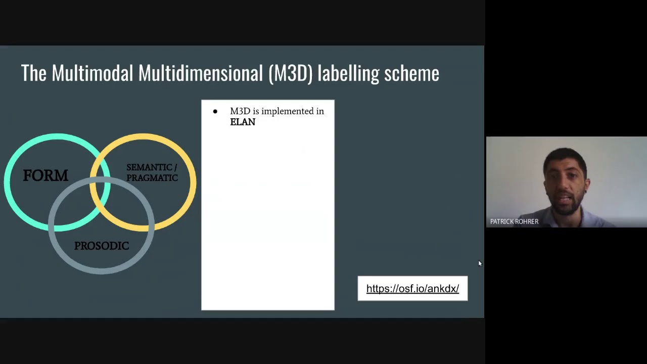 The MultiModal MultiDimensional (M3D) labeling system