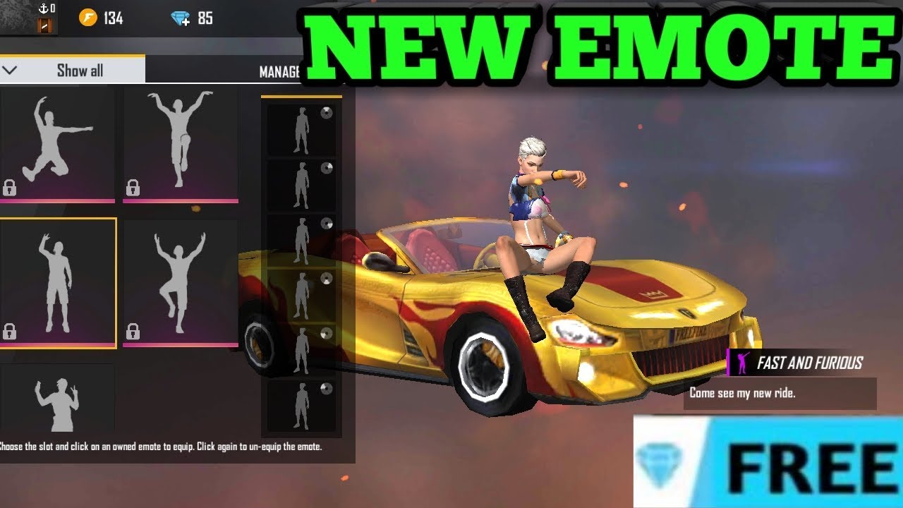 Free Upcoming New Emote Download Advanced Server Free Fire Youtube