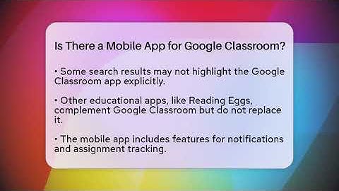 Is There a Mobile App for Google Classroom? | Teacher Tech Toolbox News