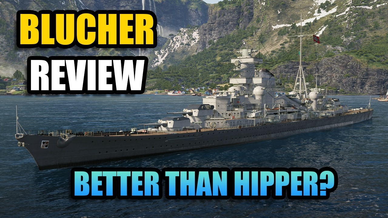 BLÜCHER Review – The BEST German Tier VIII Cruiser?