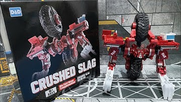 Aoyi Mech - DD04 Crushed Slag (KO Scavenger Devastator) - Quick Review and Transform