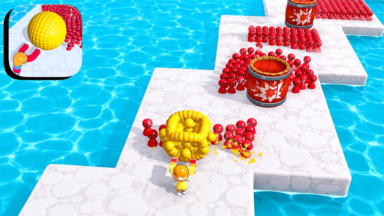 Crowd Magnet ​- All Levels Gameplay Android,ios (Part 4 )