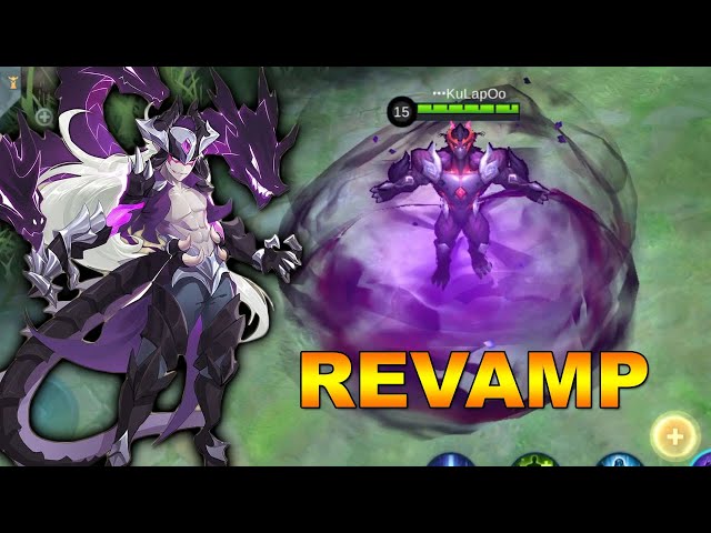Revamp Yu Zhong Is Here! | Full Black Dragon Form | Mobile Legends class=