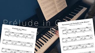 Prélude in C Minor, BWV 999 (J. S. Bach) [Piano Cover + Sheet Music] - Carmine De Martino