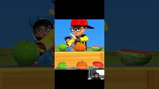 Scary Teacher 3D vs Squid Game Who Can Match the Fruit Challenge 7 Times Neighbor Loser #shorts