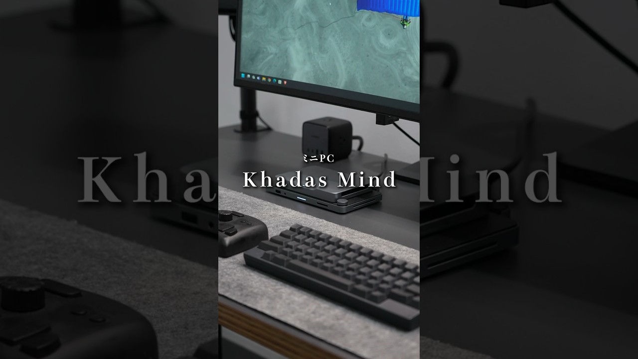 【すごい!!】Windows版mini Khadas Mindは薄くてコンパクトだけのミニPCではなかった…#ガジェット #デスク周り #ライフハック