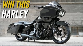 THE GIVEAWAY 2016 HARLEY ROAD GLIDE DONE & READY FOR SOMEONE TO WIN IT!