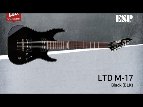 ESP Ltd M-17 7 string Riff sound