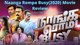 Naanga Rompa Busy(2020) Movie Review | Yogi Babu | Prasanna | Shaam | Ashwin Kakumanu | VTV Ganesh
