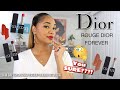 REVIEW 💋 DIOR Rouge Dior Forever Transfer-Proof Lipstick...BEST THING EVER or FLOP??!! 💋
