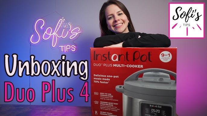 Instant Pot Duo Plus 6 Quart - Unboxing and the Essential Water