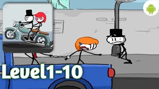 Rescue the Lover - Gameplay android Waklthorugh - Pacar Lidi Dicuri Seorang Level1-10 Indonesia screenshot 4