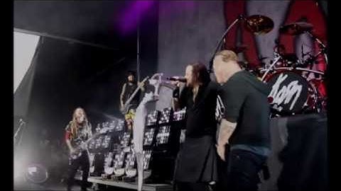 Korn debut live video w/ Corey Taylor A Different World - 3 Inches of Blood Farewell documentary