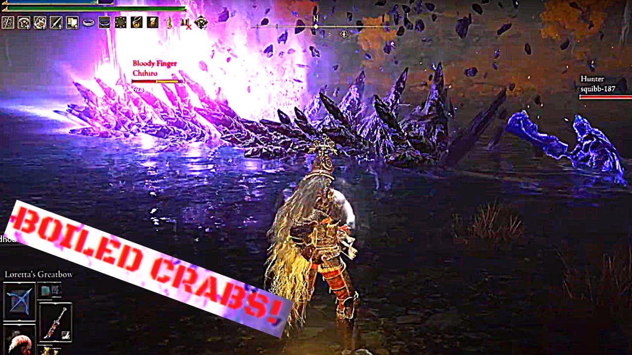 Finally I have BOILED CRABS Elden Ring YouTube