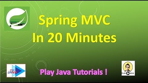 Spring MVC in 20 minutes