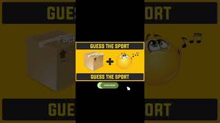 guess the sport by emoji ||illusion viral shortvideo trendingshorts puzzle ?