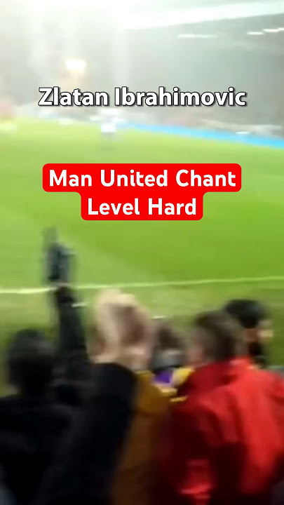 Man United Chant for Zlatan🔥#chant #fans #manutd #zlatan #hard #football #soccer #futbol #ggmu